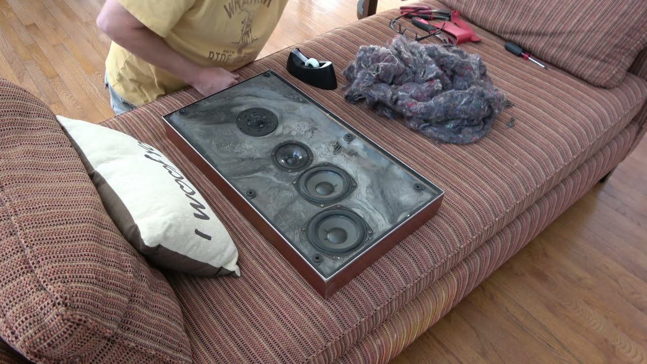 Bang & Olufsen P45 Disassembly and Restore Part 4 - Tweeter Install and Other Stuff :)