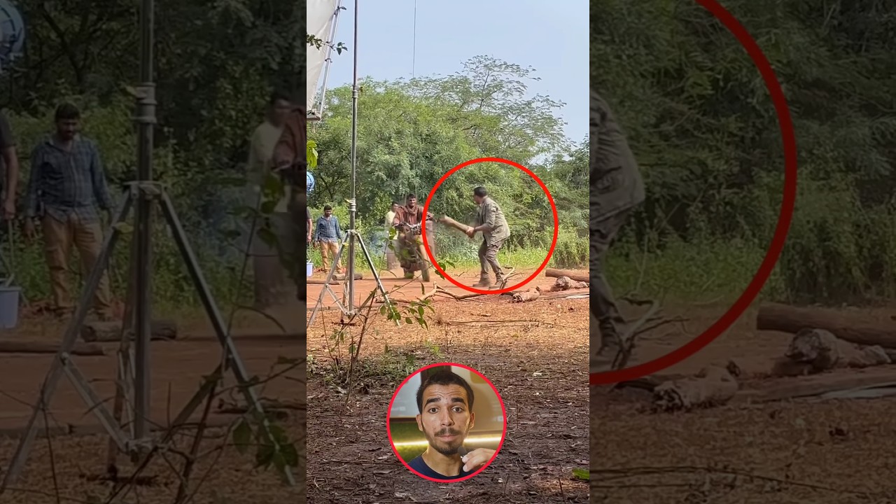 Sunny Deol Shooting Scene Of Movies 😱 #shorts