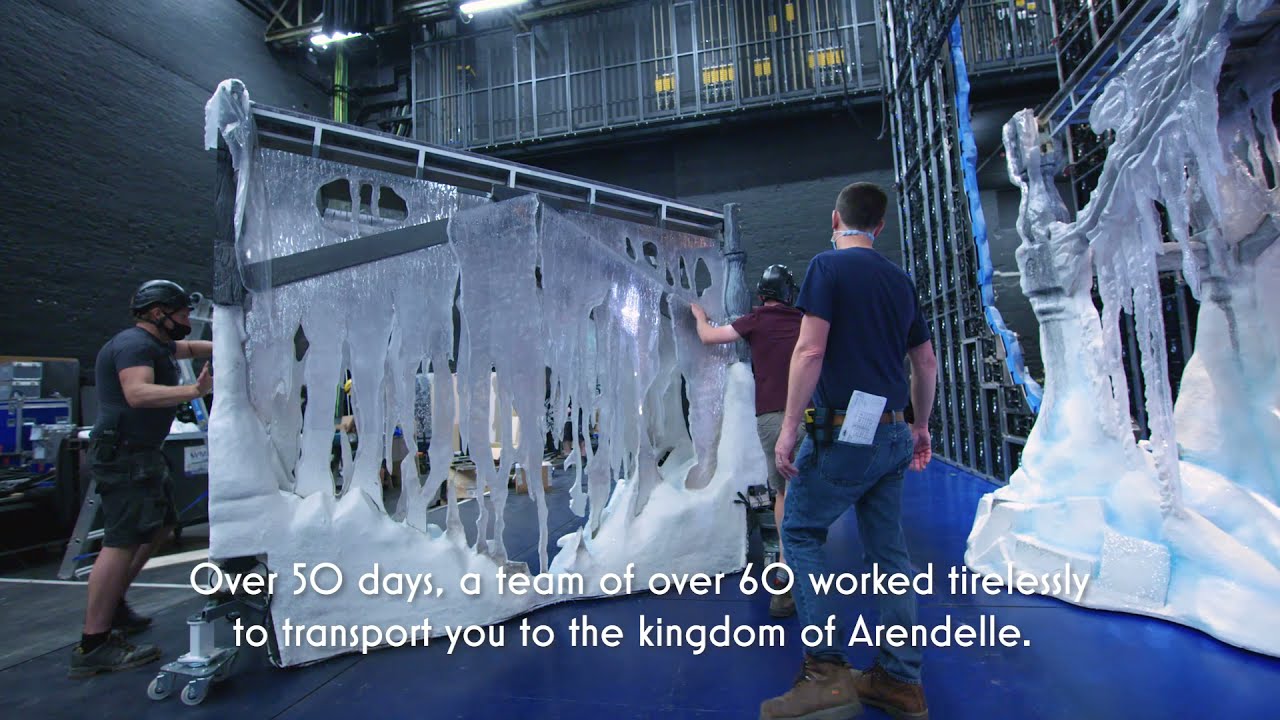 Building the world of Frozen: Set-build Timelpase