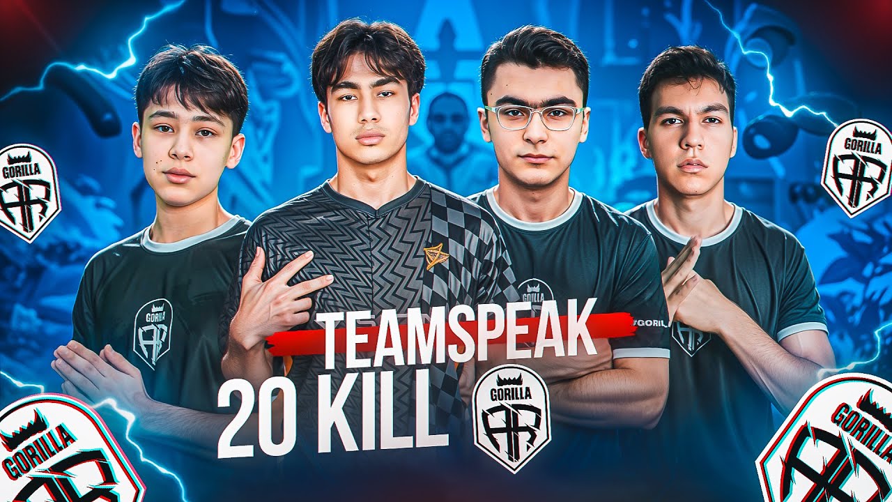ARCRED TEAMSPEAK 20 KILLS / PUBG MOBILE TAPOK