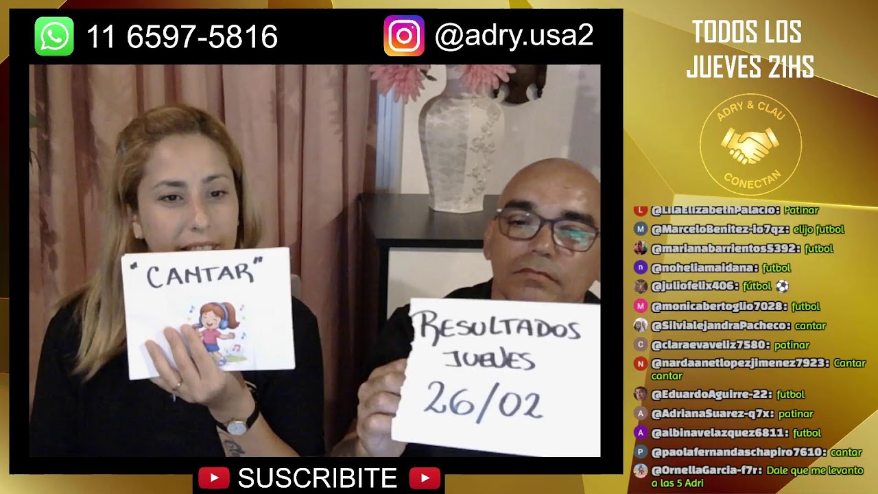 🔴 HOY TE VAS GANANDO! | ADRY & CLAU CONECTAN