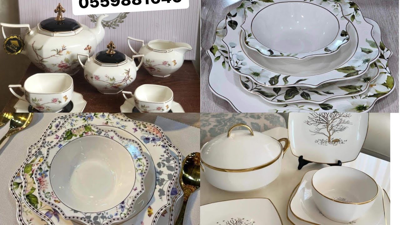 جديد 2025 مع الأسعار في محل  vaisselle luxe هاتف 0553147541#  اواني_منزليه #تحضيرات_رمضان #
