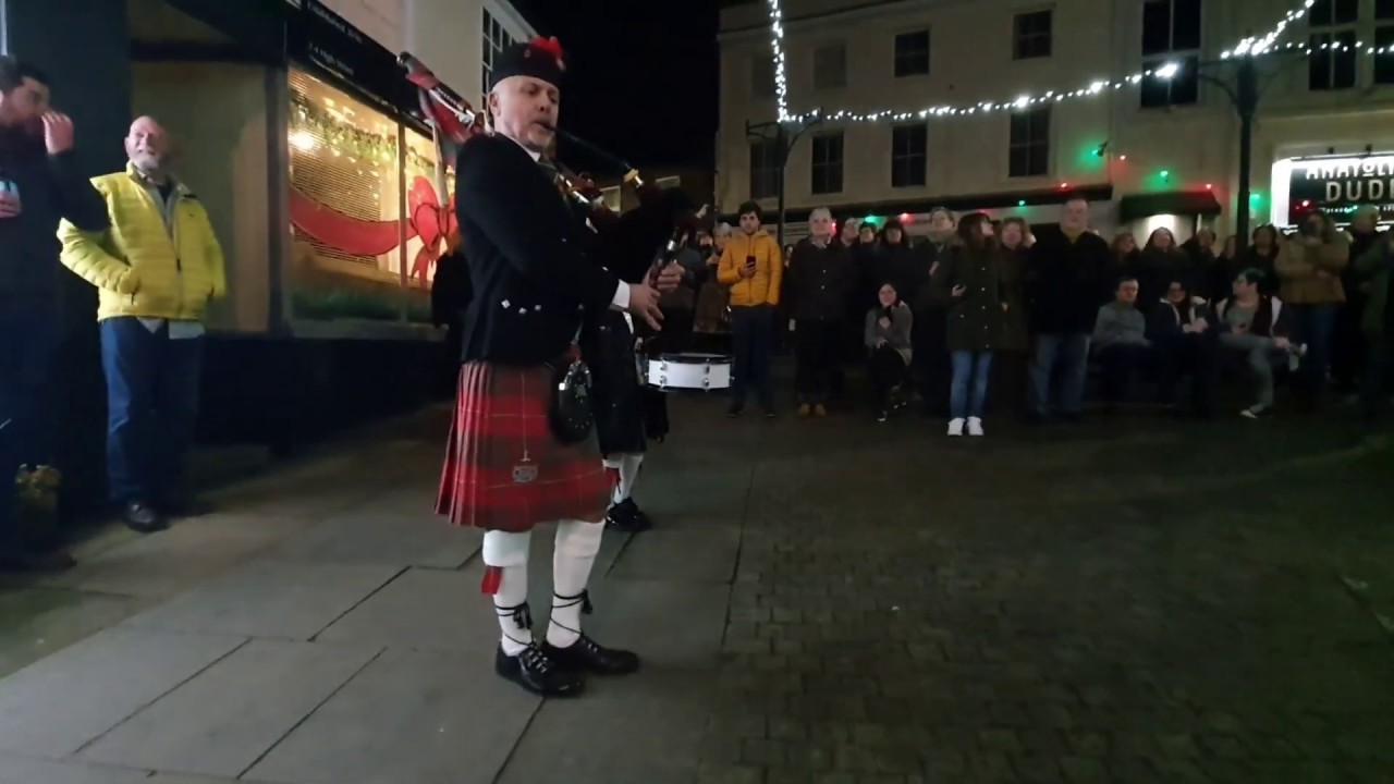 Piping in the new year.