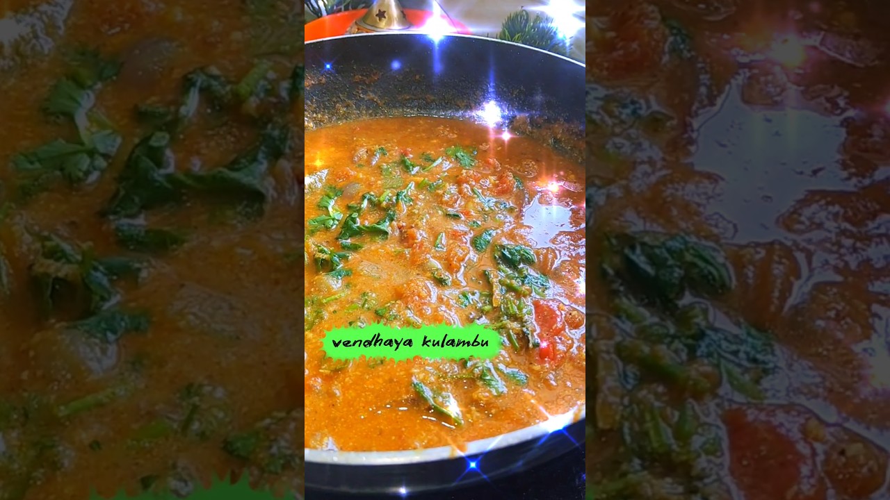 Karaikudi vendhaya kulambu  from Chef Deena kitchen #ytshorts #viralvideo #short