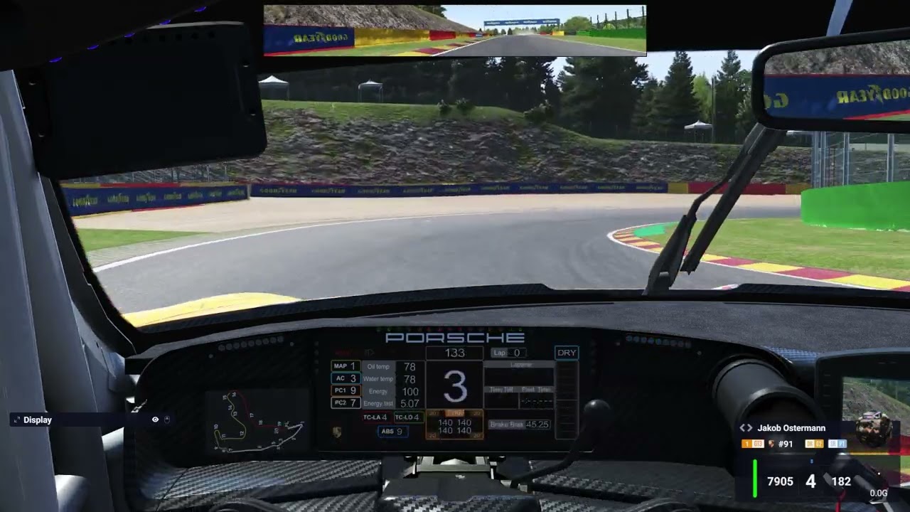 LMU Onboard Lap: Porsche 992 GT3 R LMGT3 at Spa-Francorchamps CDA2