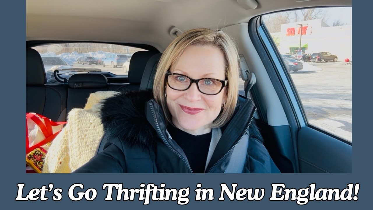 Thrift With Me!  Vintage Decor Finds at Savers & Goodwill