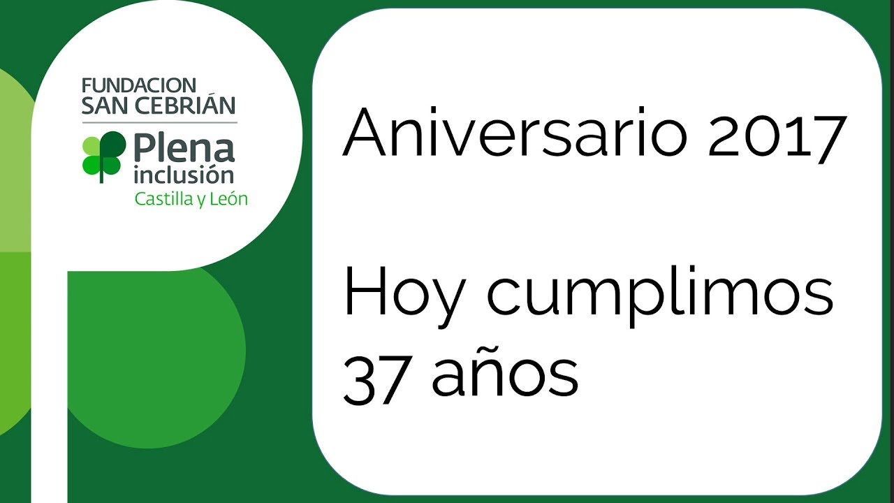 37 Aniversario Fundacion San Cebrian (2017)