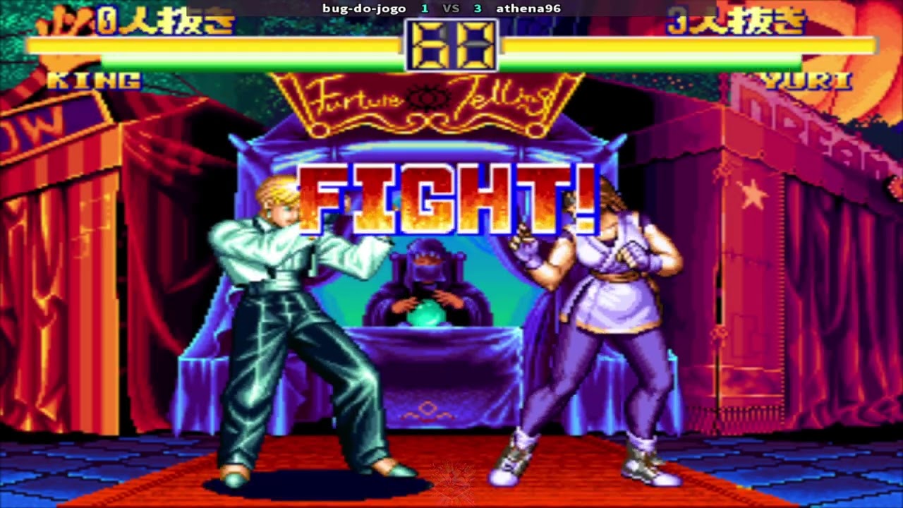 Art of Fighting 2  bug-do-jogo (BR) Vs athena96 (BR) || Play Date 28 Feb 26