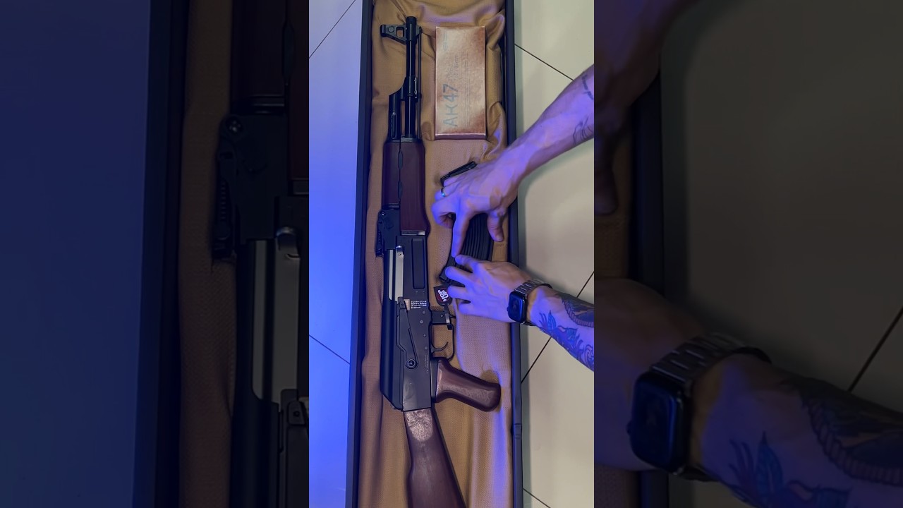 Unboxing AK47 | Tokyo Marui Airsoft 🇯🇵 #airsoft #manadaairsoft
