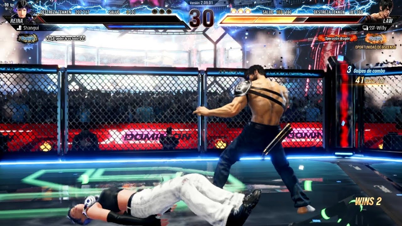 SSF-Willy (Law) destrona a Reina - TEKKEN 8 S2