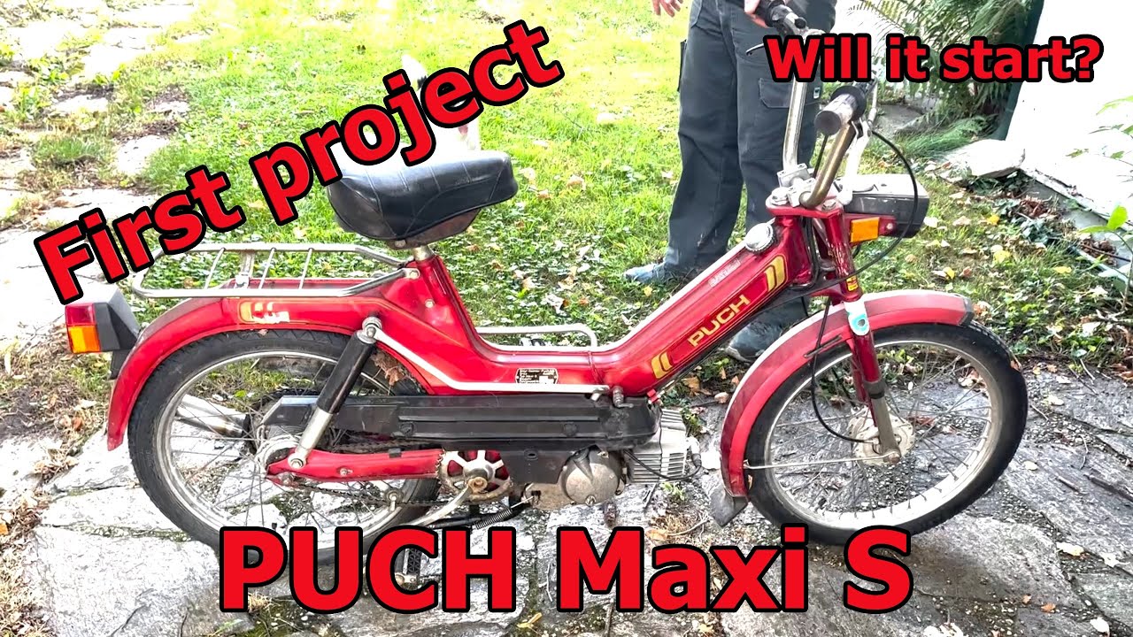 Trying to start an old Puch Maxi - Part 1