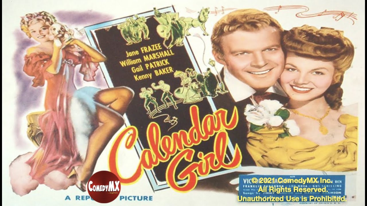 Calendar Girl (1947) | Full Movie | Jane Frazee | William Patrick | Gail Patrick | Allan Dwan
