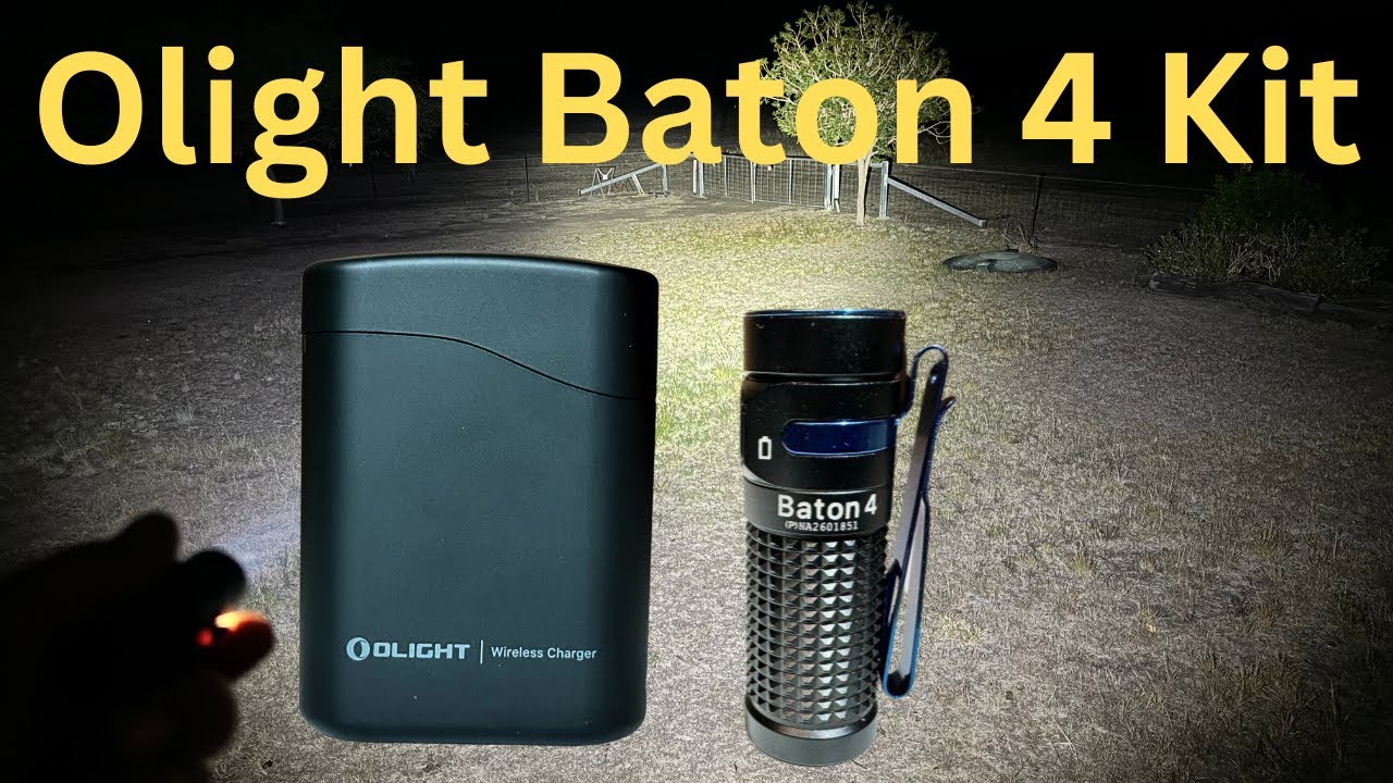 Olight Baton 4 Kit Review