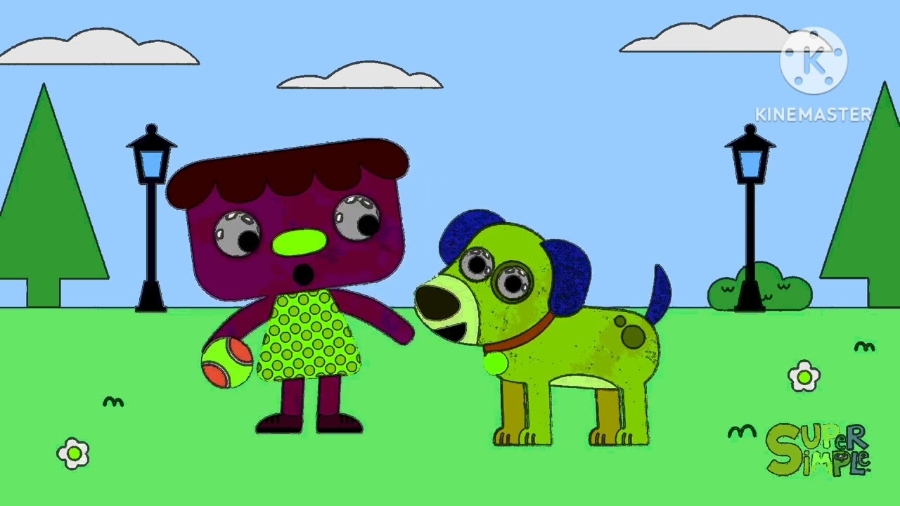 My noisy dogs says woof woof woof Effects || Noodle & Pals super simple song Effects 