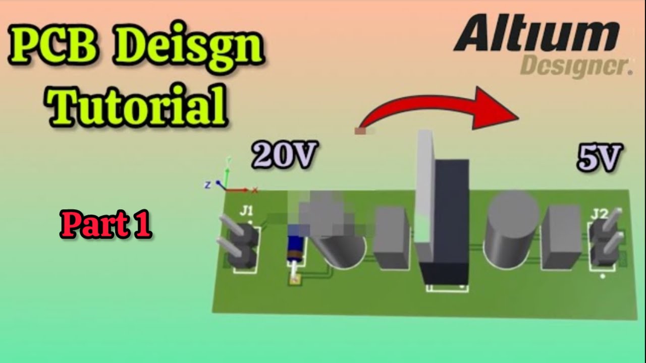 Voltage Regulator design using Altium | part 1