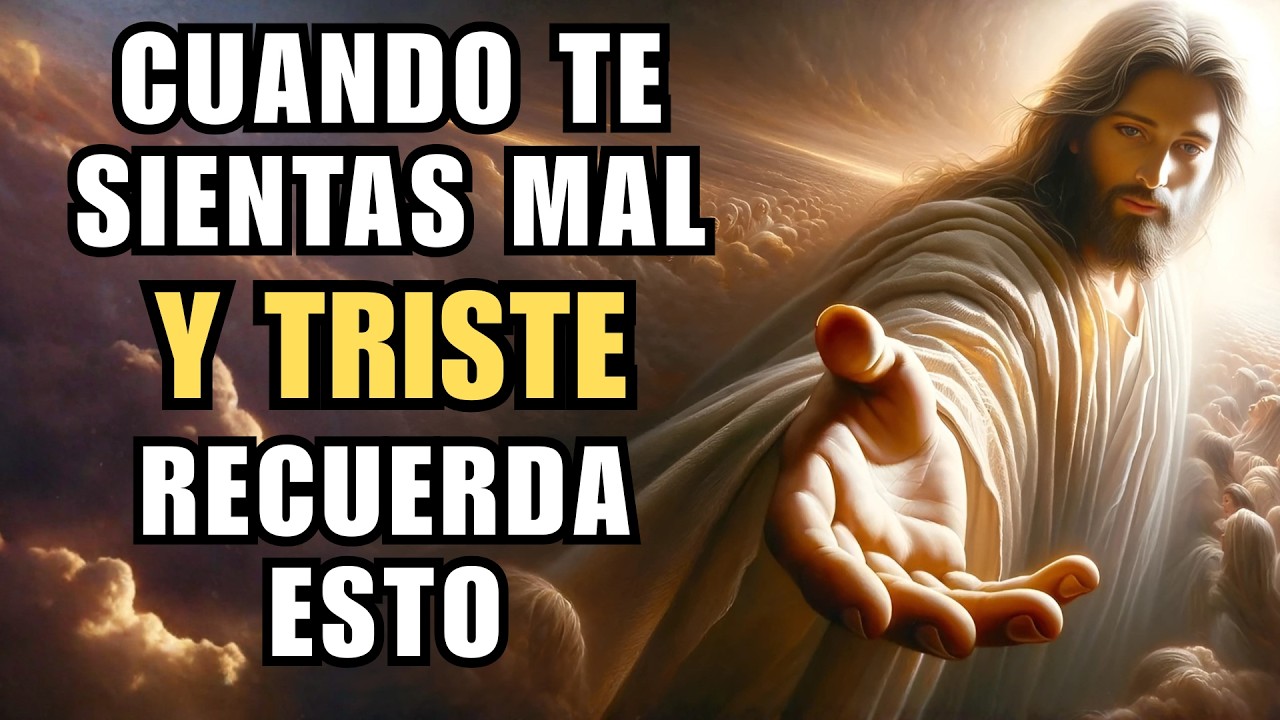 Si la tristeza te consume, necesitas ver esto / Mensaje Divino