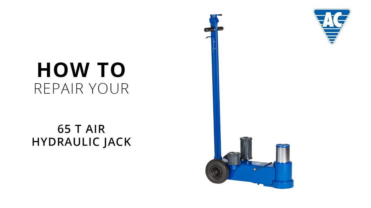 How to repair your 65 T air hydraulic jack