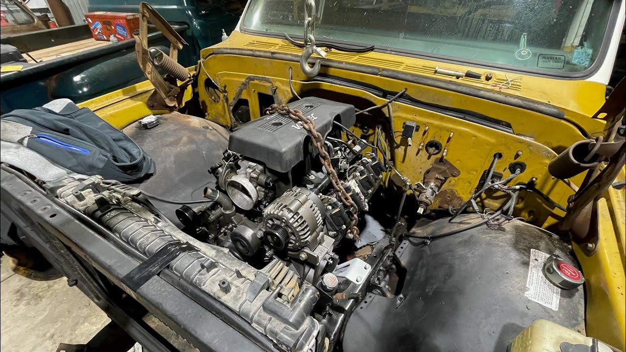 Junkyard 6.0L LS Swap! 1972 C10 “Ochre” Longbed Edition