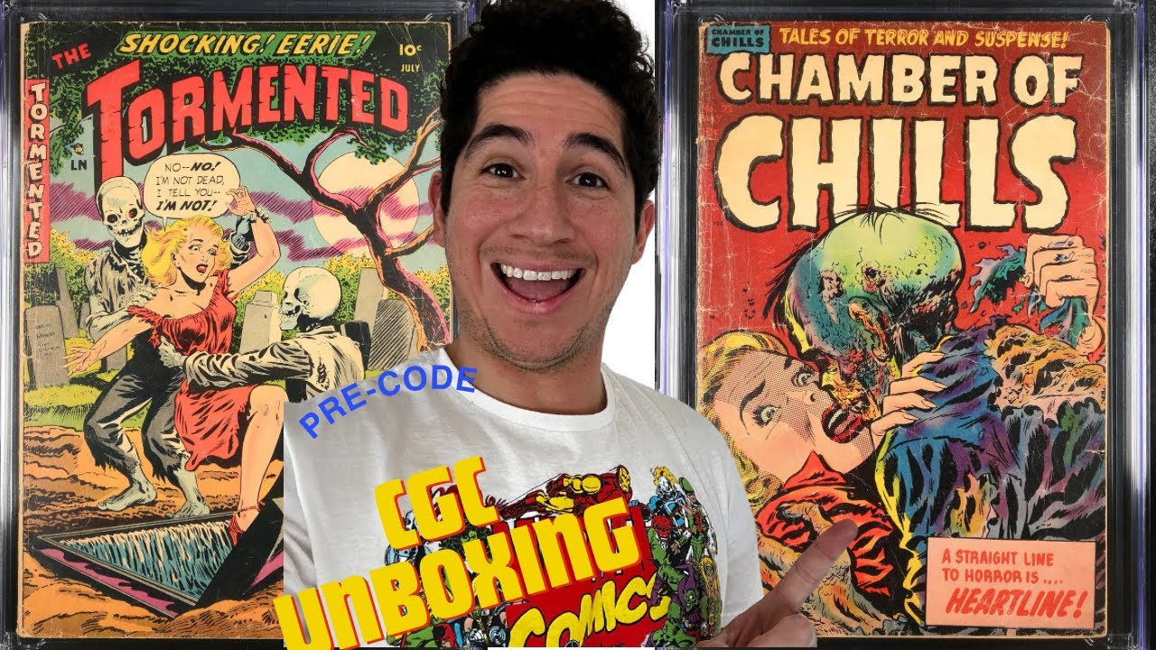Unboxing $5000 worth of Pre-Code Horror Comic Books including one MASSIVE GRAIL 💀