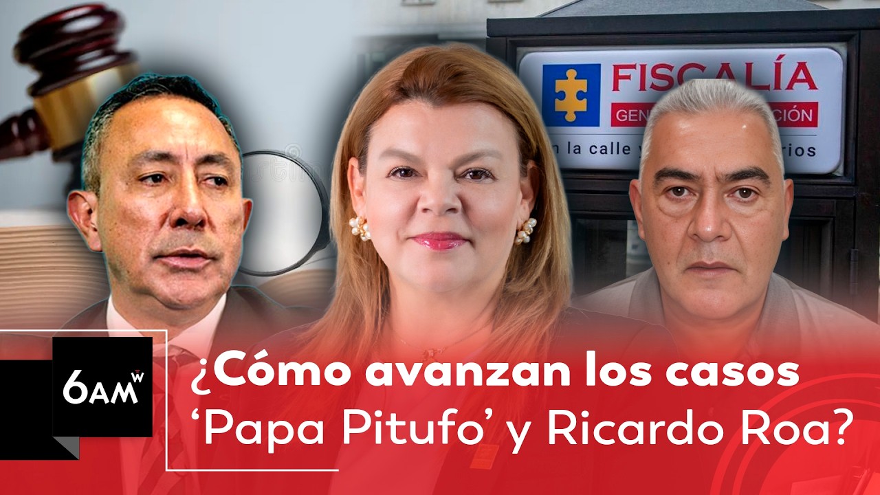 Fiscal anticorrupción responde sobre casos Diego Marín, alias 'Papá Pitufo', y Ricardo Roa en 6AM W