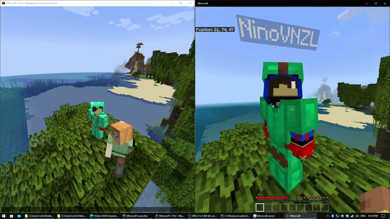 How to set up custom armor and custom tools in GeyserMC using Oraxen for Minecraft Java and Bedrock