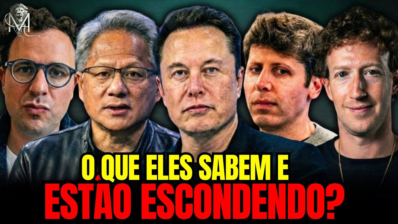 5 CEOS DE EMPRESAS DE IA ACABARAM DE DIZER A MESMA COISA