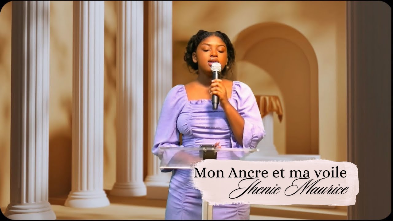 Jhenie Maurice • Mon ancre et ma voile • David Durham Cover