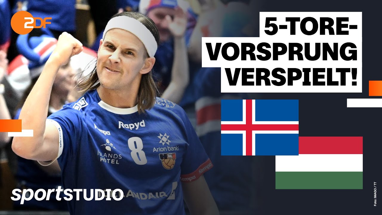 Island – Ungarn Highlights | Handball-WM 2023 | sportstudio