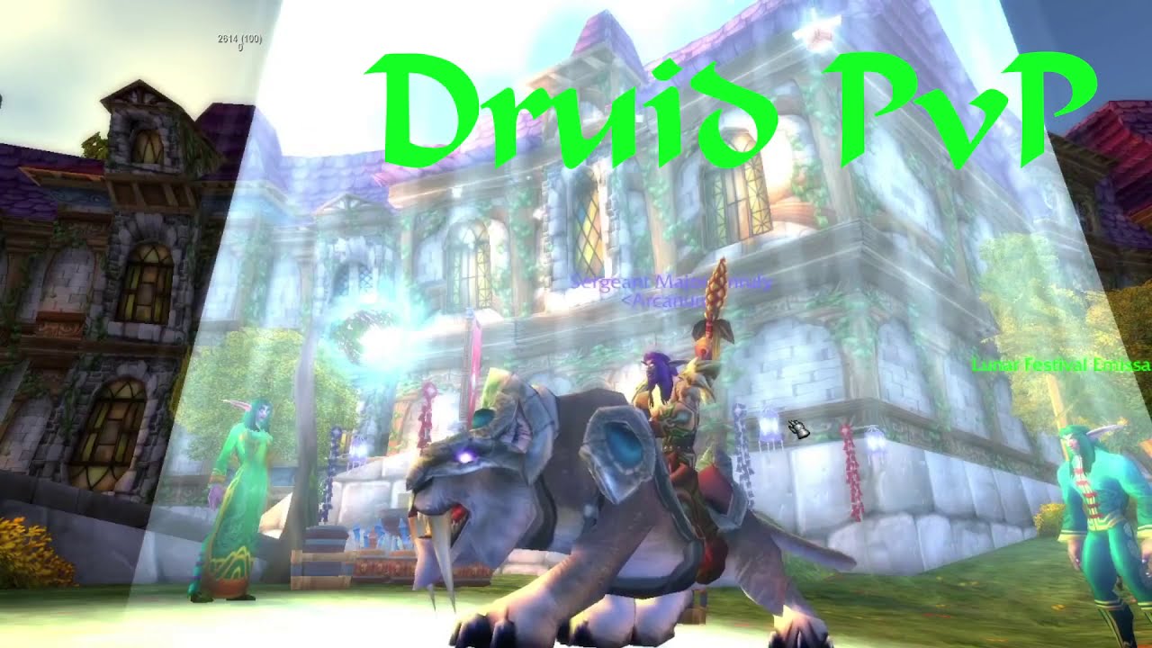 Classic Druid pvp HoTW