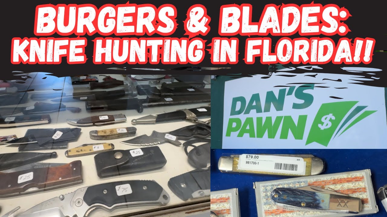 Burgers & Blades: охота за винтажными ножами во Флориде!