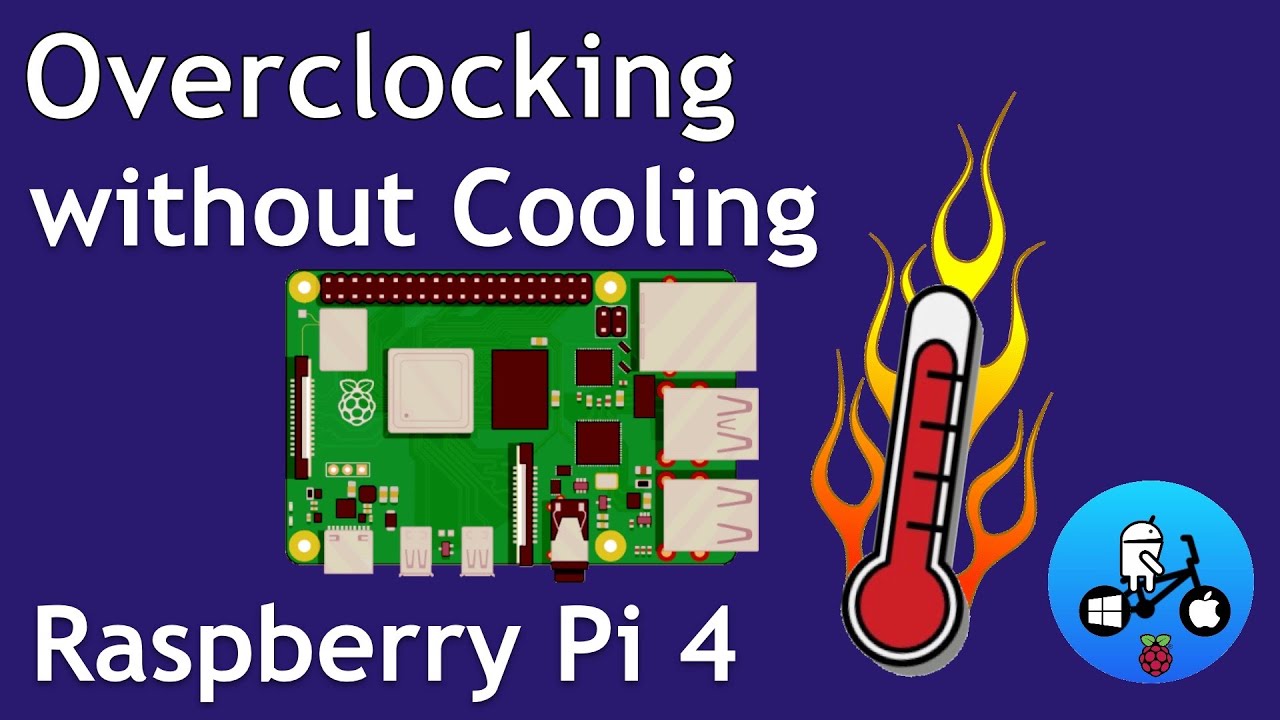 Overclocking without cooling. Raspberry Pi 4.