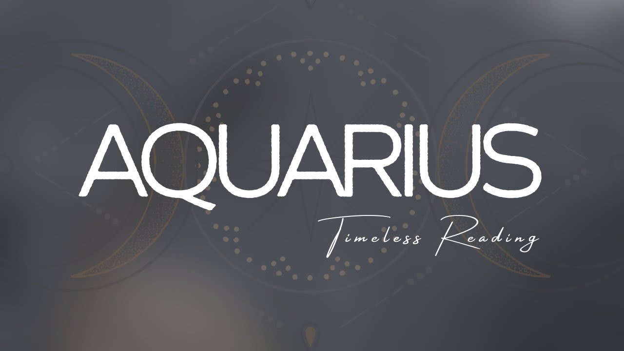 AQUARIUS 🌑✨ Someone You Are DETACHING From RIGHT NOW! 💫 *Timeless* Tarot Love Reading