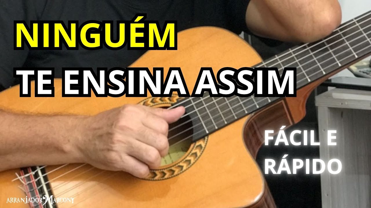 🎸Melhor Forma de ESTUDAR o Campo Harmônico Maior no Violão | DICAS DE MESTRE #arranjadormarcony🎵