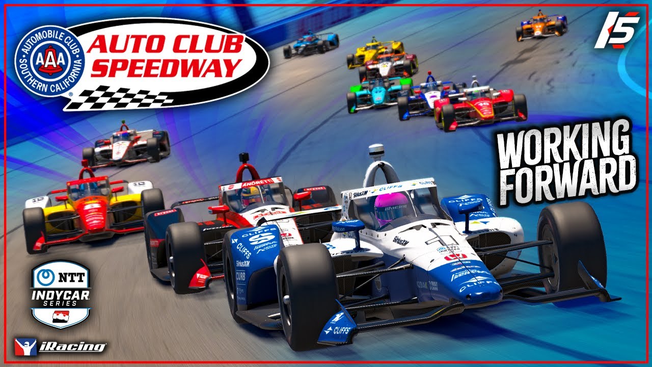 IndyCar Oval Fixed - Auto Club - iRacing Gameplay