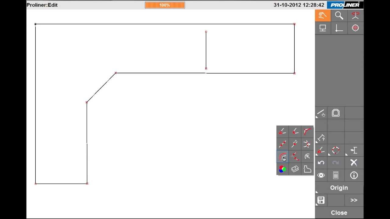 Prodim Proliner Software - Offset a Kitchen Countertop CAD Design