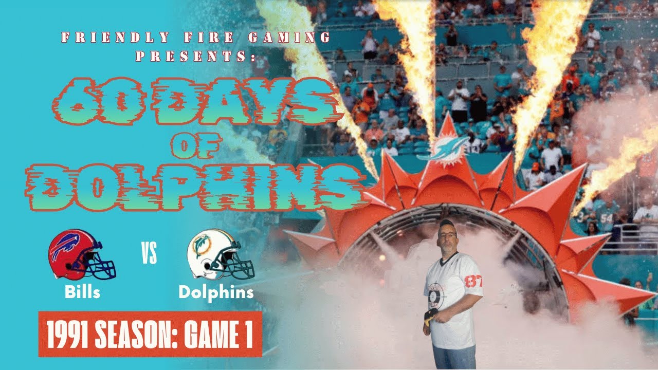 60 Days of Dolphins: 1991 Season - Game 1 v BUF