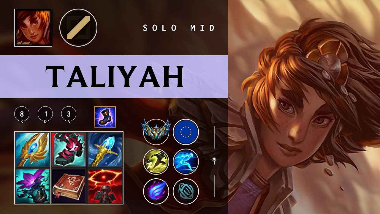 Taliyah Mid vs Sylas - EUW Challenger Patch 26.02