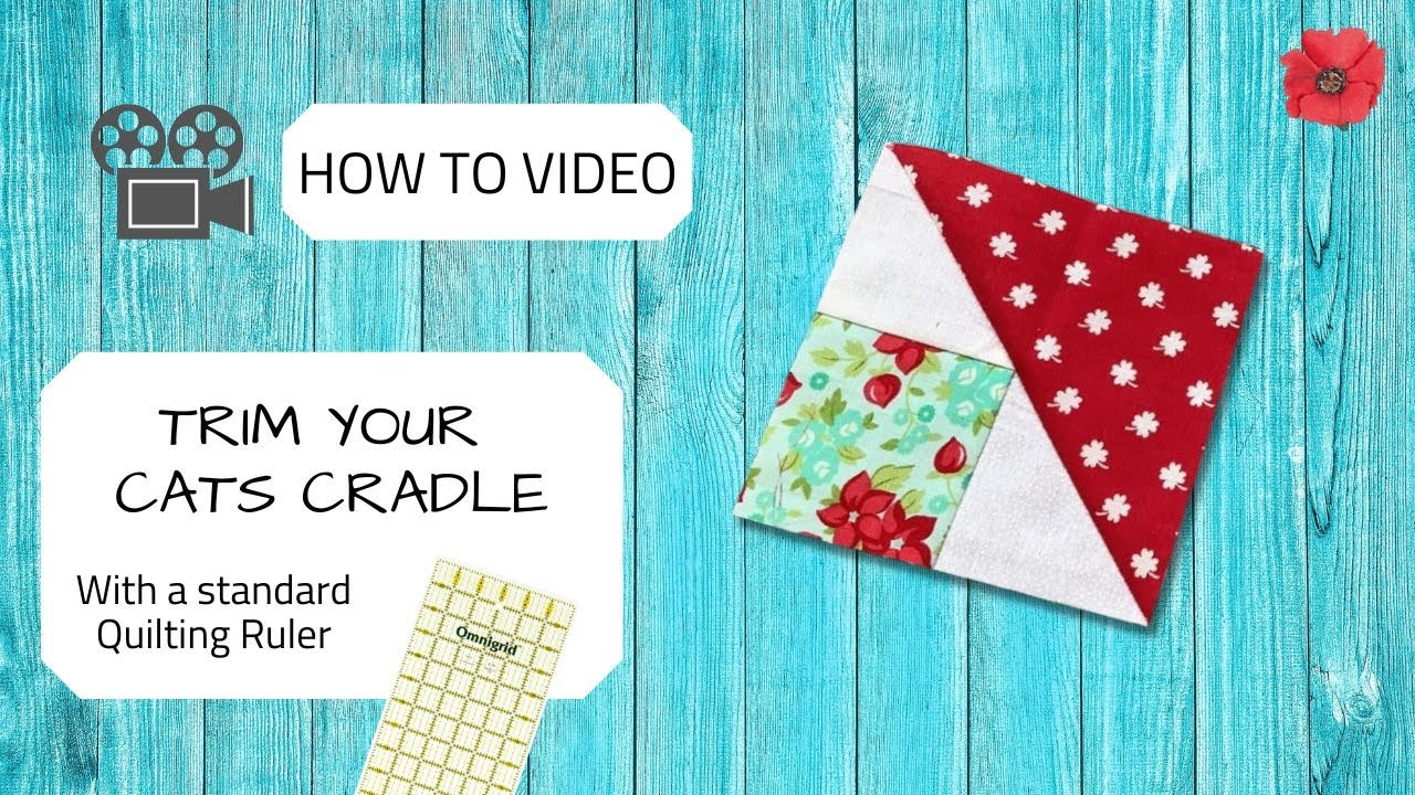How to Trim Cats Cradle ◈ Quilt Block Tutorial