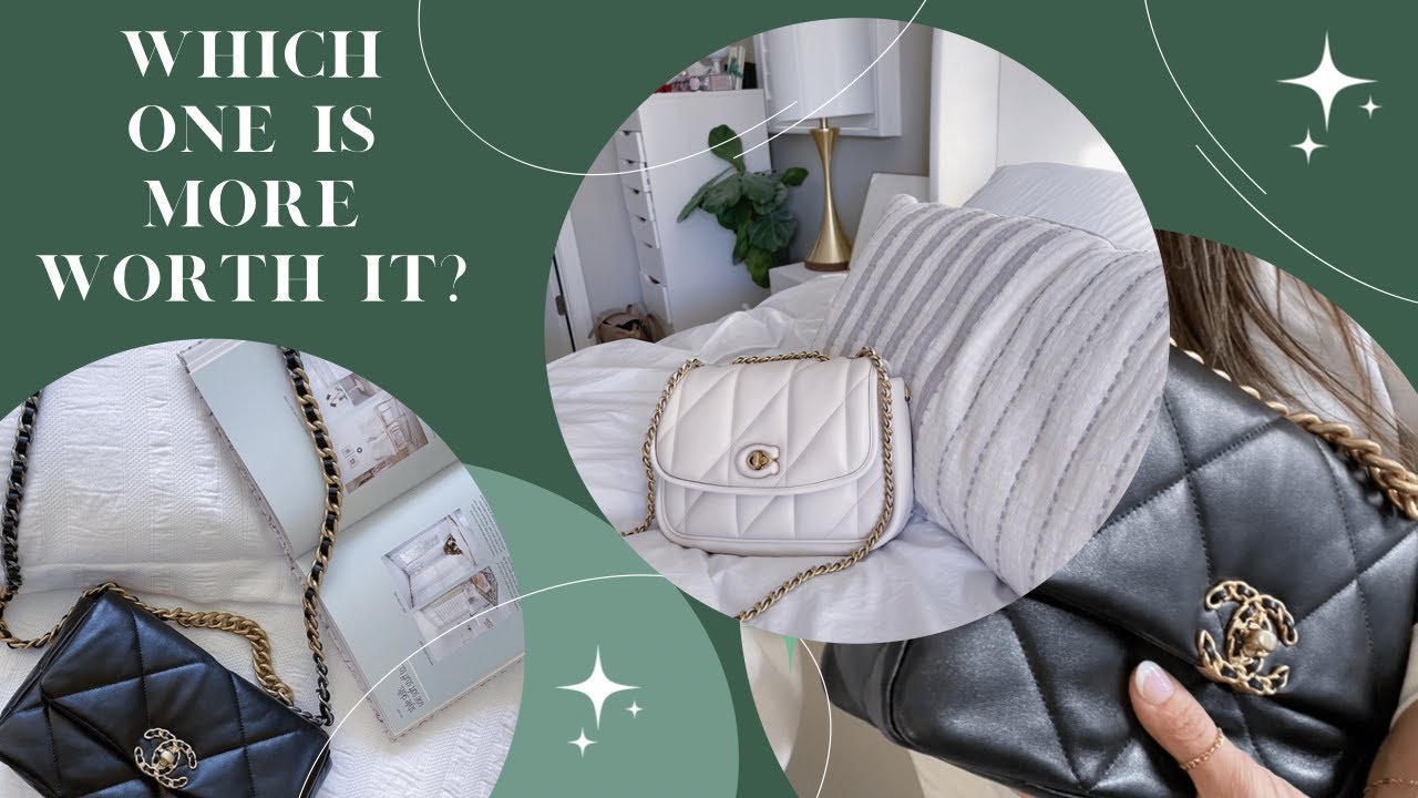 Chanel 19 против Coach Pillow Madison | Какая сумка больше подходит?