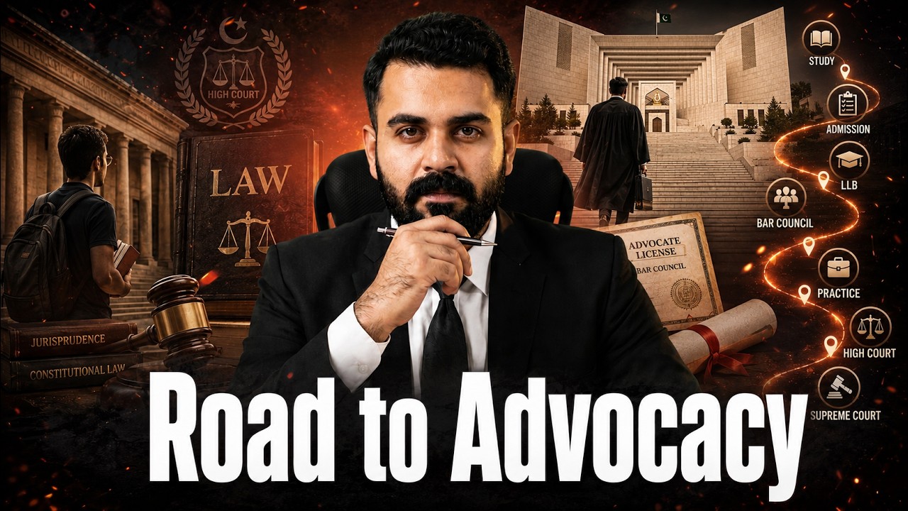How to Become a Lawyer in Pakistan | Complete Step-by-Step Guide | The Law Channel