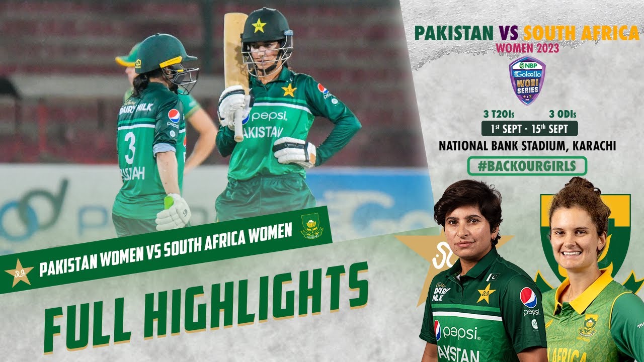 Full Highlights | Pakistan Women vs South Africa Women | 3rd ODI 2023 | PCB | M3D2L