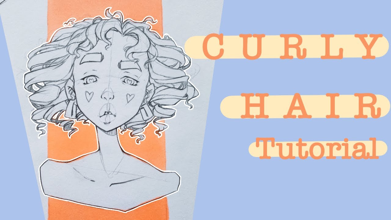 How to Draw Curly Hair | Breaking Down Wavy, Curly, and Coily Hair into Simple Shapes