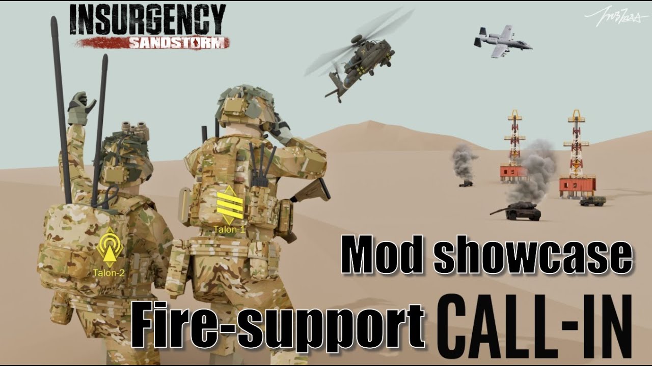 Ravenfield - Air support call in mod showcase