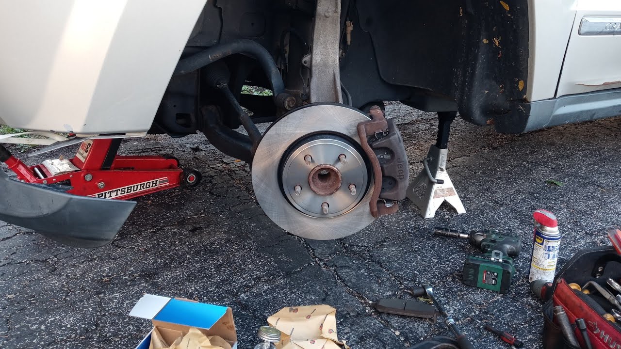como remplazar los frenos de enfrente,2005/10 Jeep grand cherokee