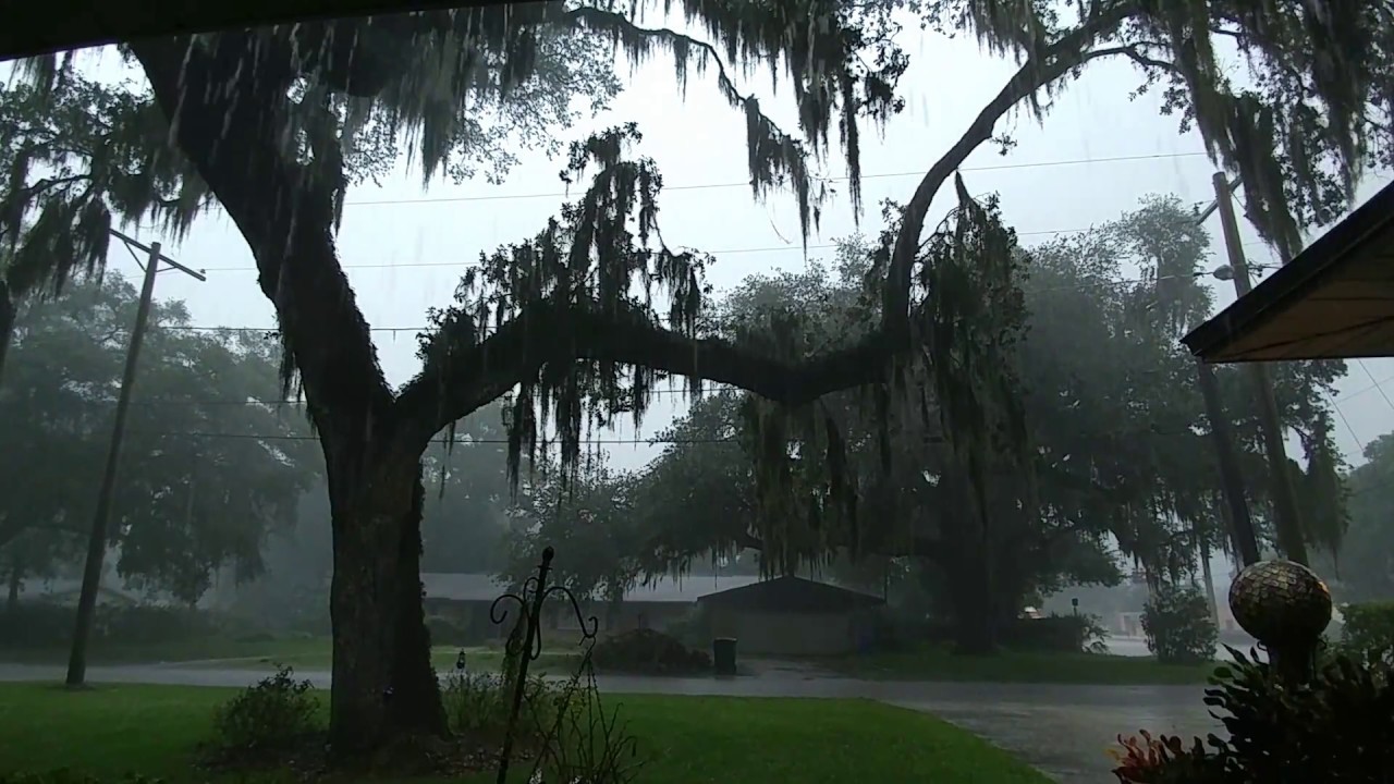 Tampa Bay lighting storm in hd