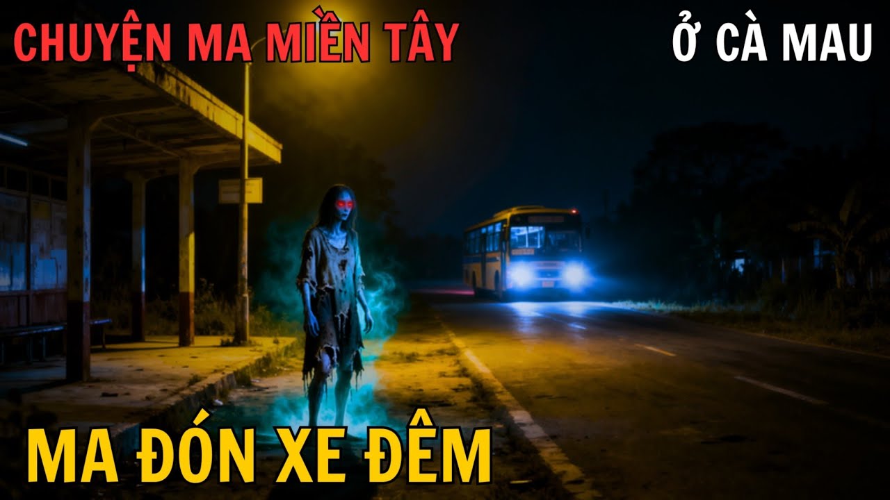 Ma đón xe đêm ở Cà Mau