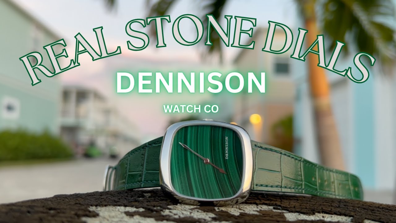 How Do Dennison Watches Stone Dials Look? - Dennison Watch Review