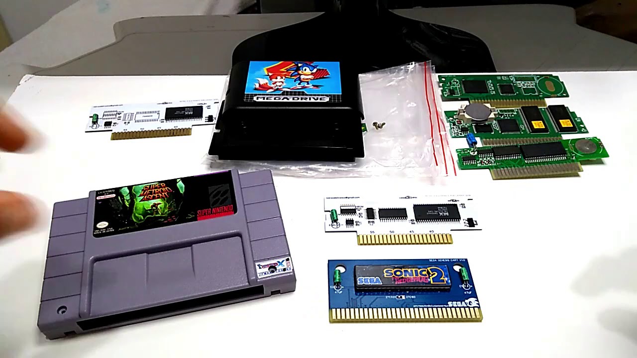 Cartucho de Snes Com SAVE SEM BATERIA da Retro X Eletronics + Alguns Itens