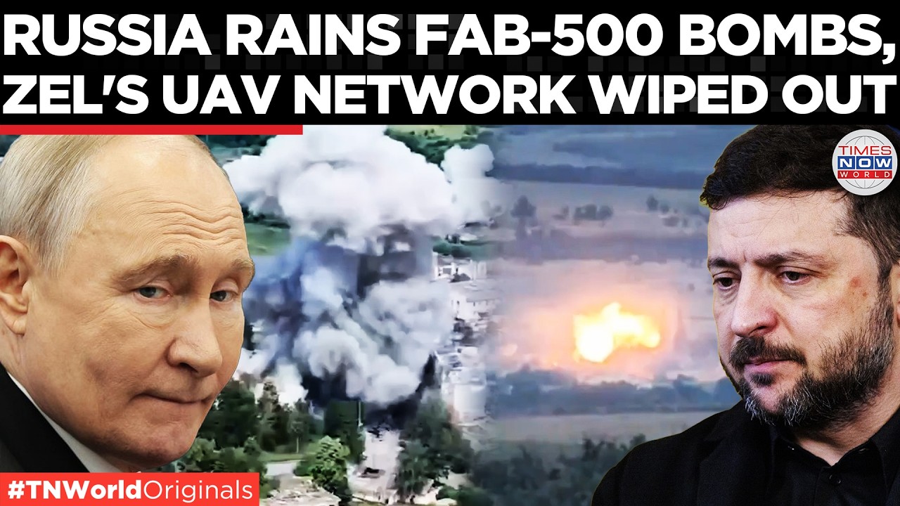 RUSSIA STRIKES UKRIANE: FAB-500 Glide Bombs WIPE OUT Ukraine's Drone Command Infrastructure!