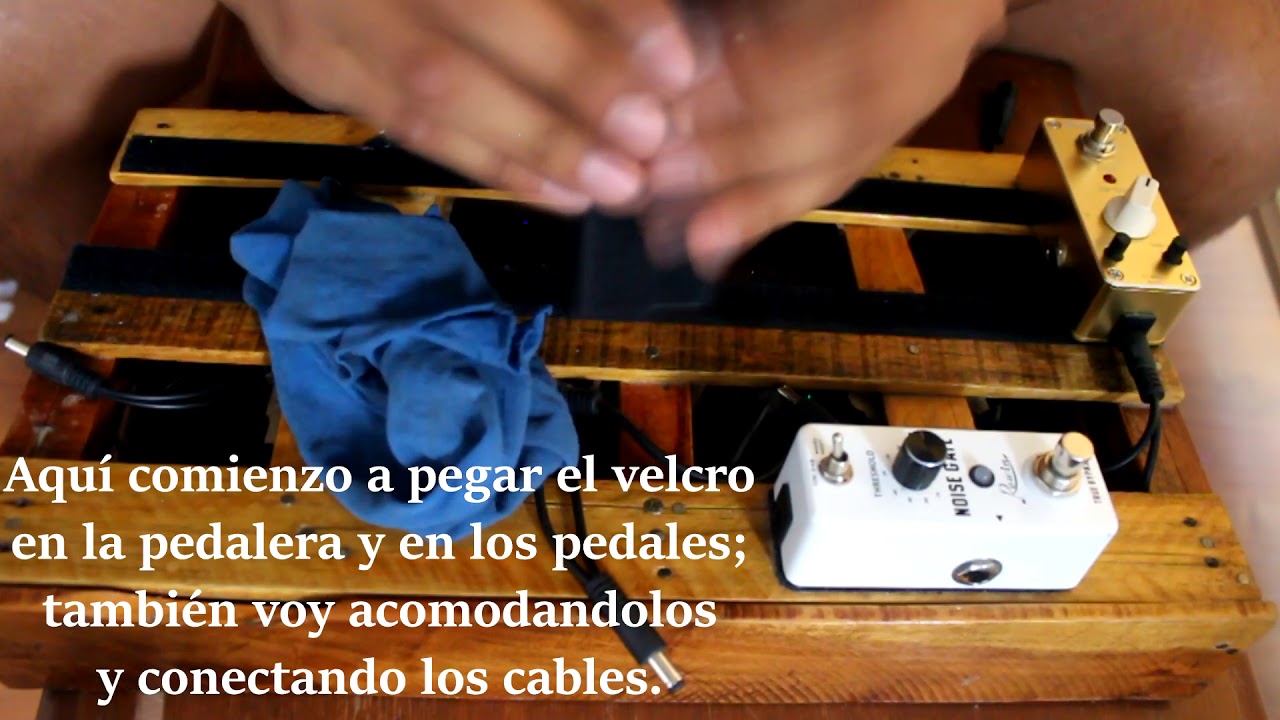 PEDALBORAD | limpiando Pedales y Cambiando Velcro